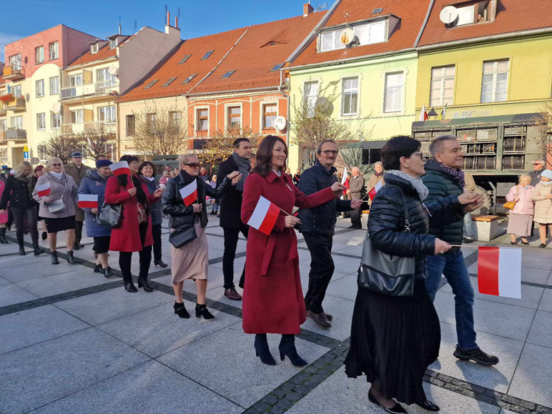 Uroczyste obchody Święta Niepodległości w Środzie Śląskiej