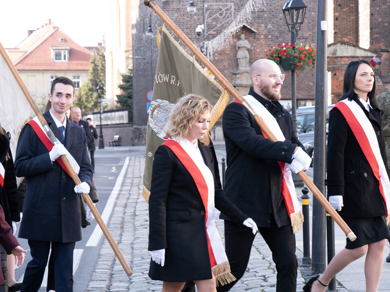 Uroczyste obchody Święta Niepodległości w Środzie Śląskiej