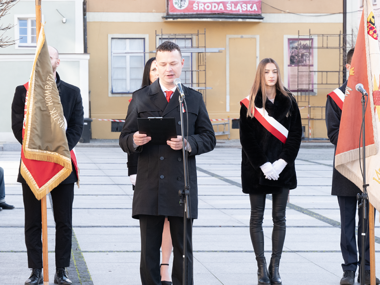 Uroczyste obchody Święta Niepodległości w Środzie Śląskiej