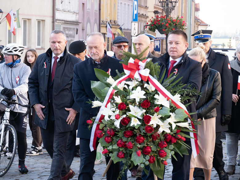 Uroczyste obchody Święta Niepodległości w Środzie Śląskiej