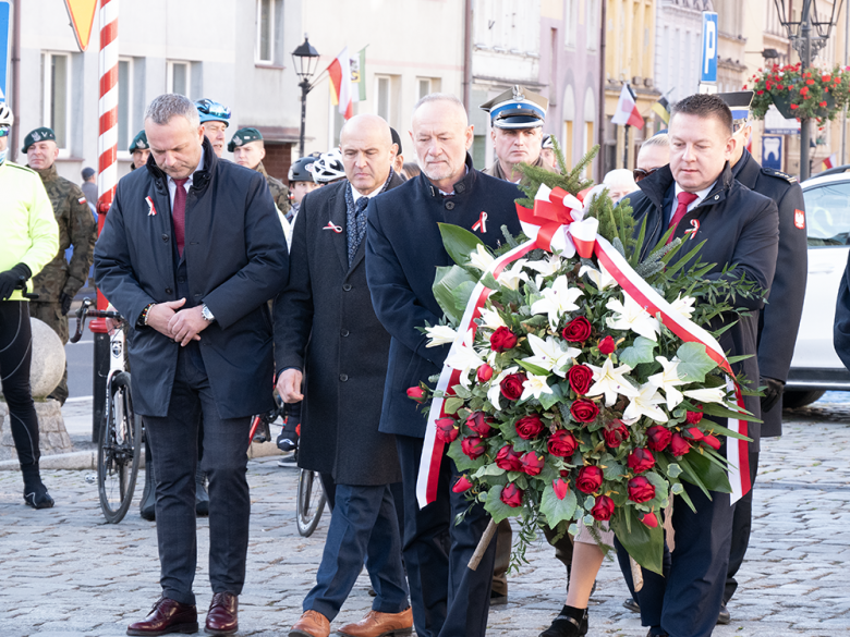 Uroczyste obchody Święta Niepodległości w Środzie Śląskiej