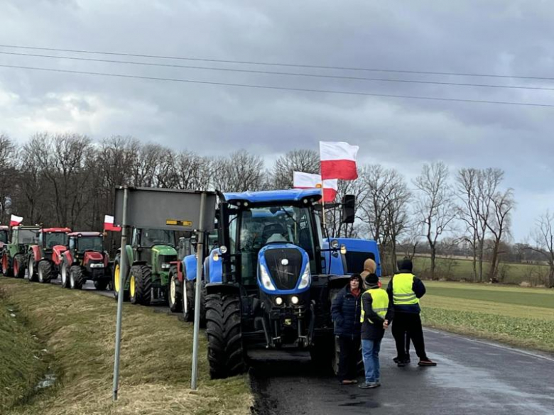 Strajk w gminie Kostomłoty