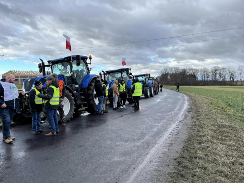 Strajk w gminie Kostomłoty