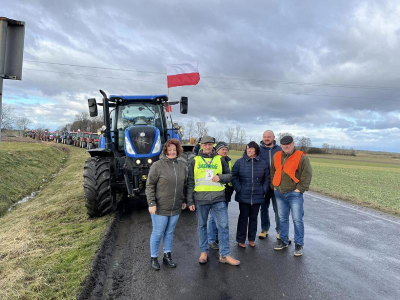 Strajk w gminie Kostomłoty