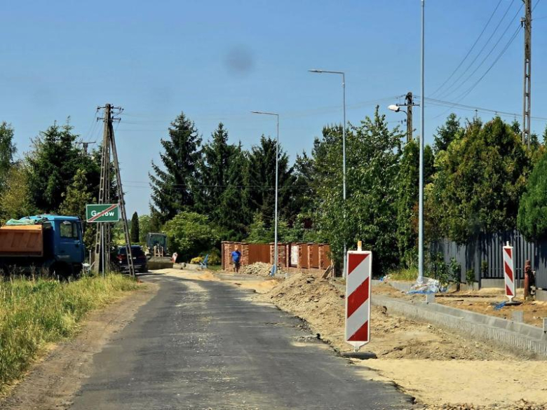 Przebudowa drogi relacji Zakrzyce-Gałów