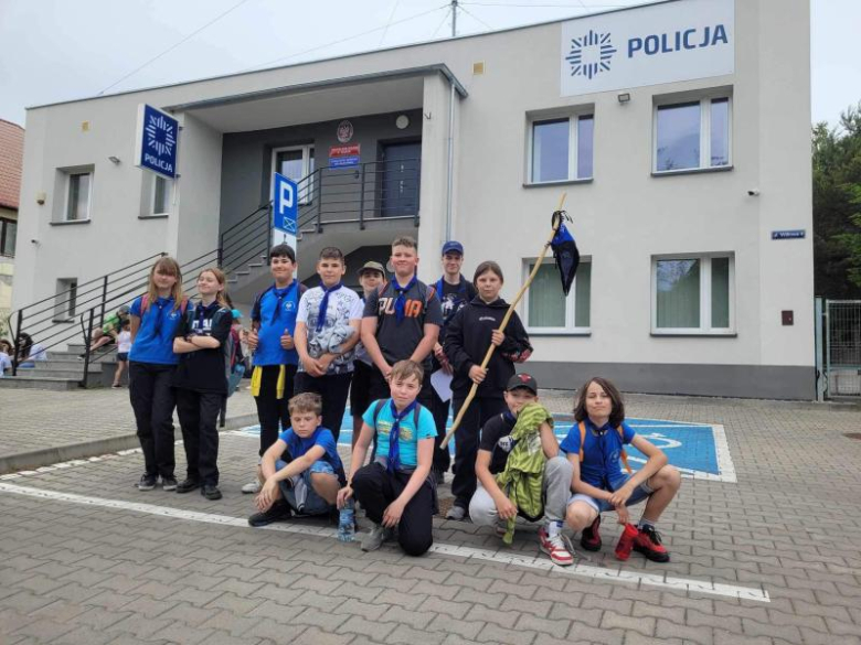 Biwak harcerski w Miękini