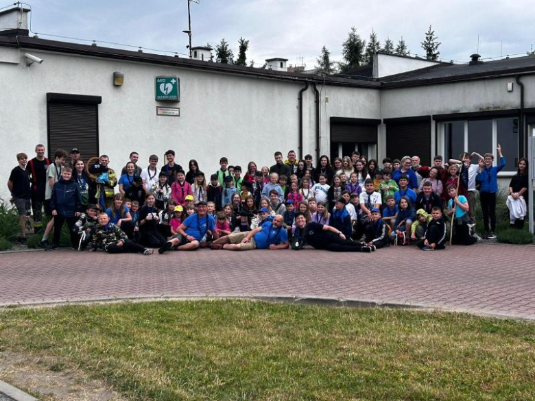 Biwak harcerski w Miękini