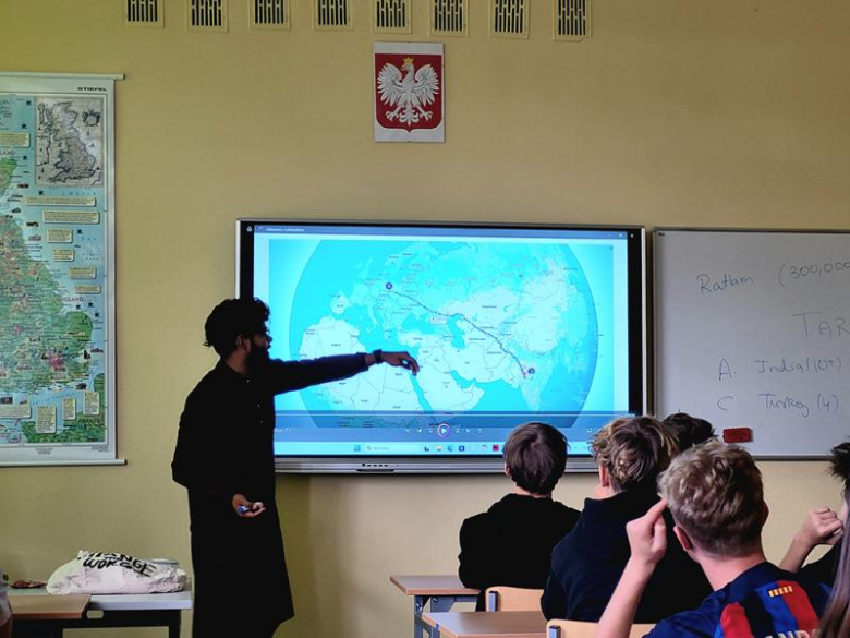 Wolontariusze w Szkole Podstawowej w Szczepanowie