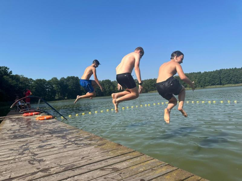 Obóz zuchów i harcerzy z 3. Malczyckiego Szczepu Harcerskiego Ogień