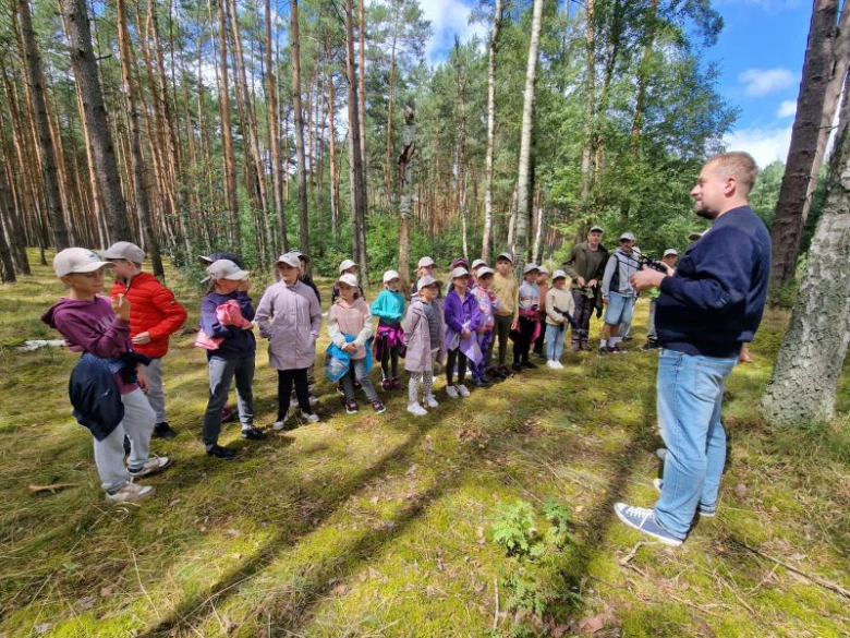 Obóz zuchów i harcerzy z 3. Malczyckiego Szczepu Harcerskiego Ogień