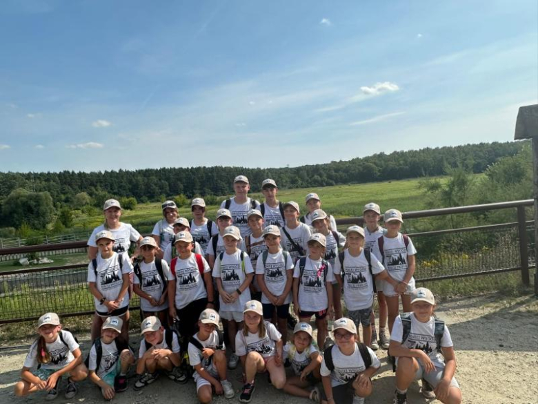 Obóz zuchów i harcerzy z 3. Malczyckiego Szczepu Harcerskiego Ogień