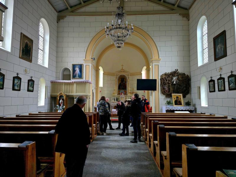 Remont kościoła w Białkowie