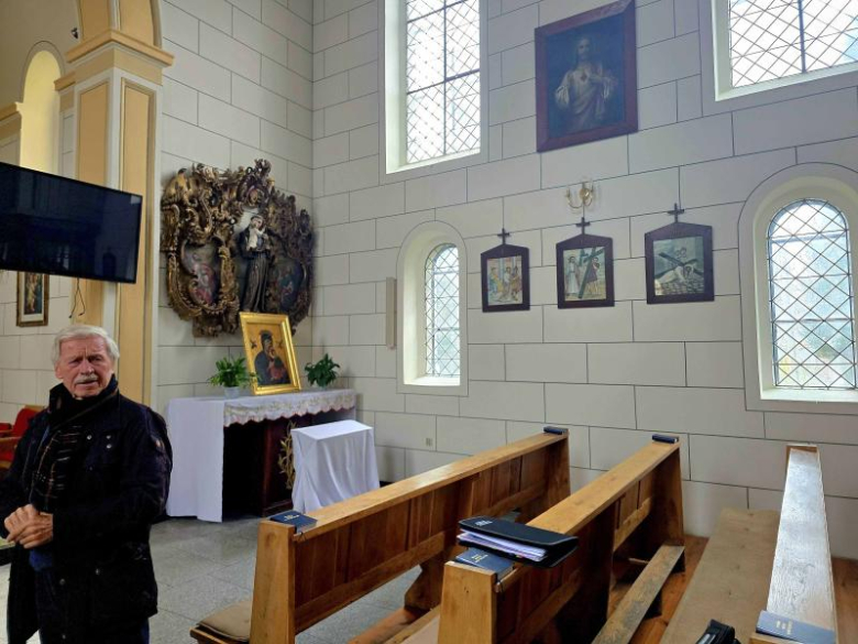 Remont kościoła w Białkowie