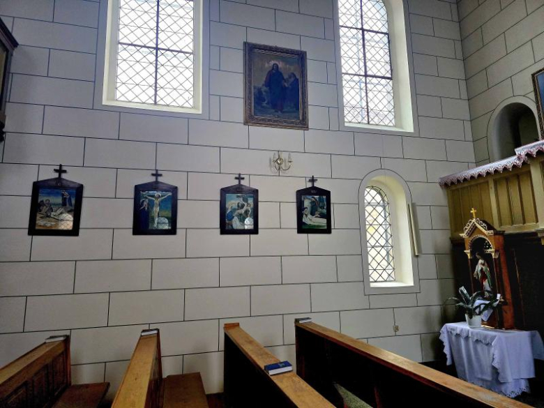 Remont kościoła w Białkowie