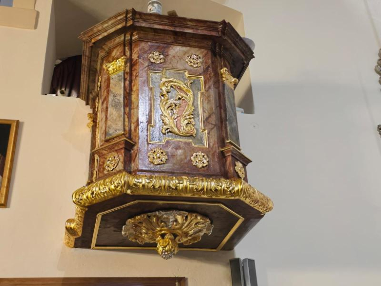 Trwa odbiór prac w kościele w Miękini