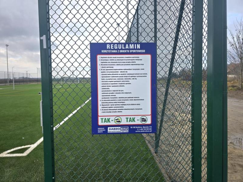 Nowe boisko w Kadłubie