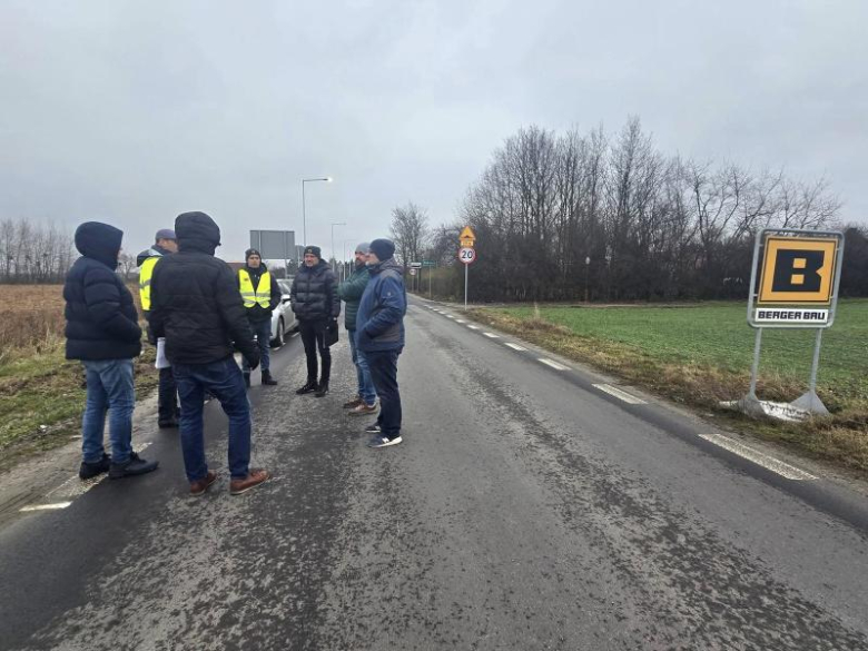 Przebudowana droga relacji Zakrzyce-Gałów etap II