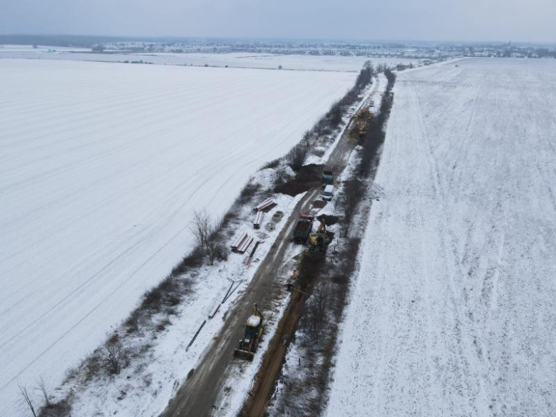 Trwa przebudowa drogi relacji Wróblowice-Lutynia