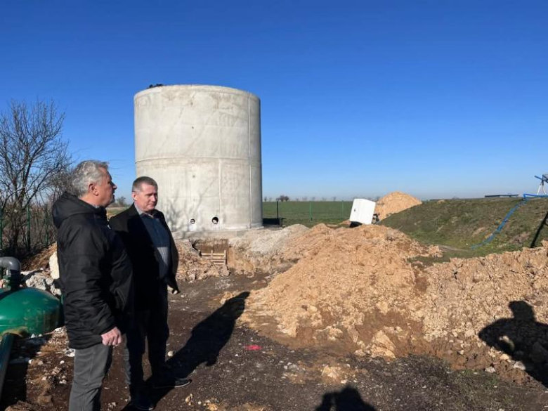 Trwają prace przy przebudowie stacji uzdatniania wody w Bogdanowie