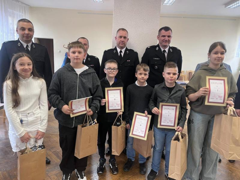 Eliminacje gminne „Ogólnopolskiego Turnieju Wiedzy Pożarnicze"