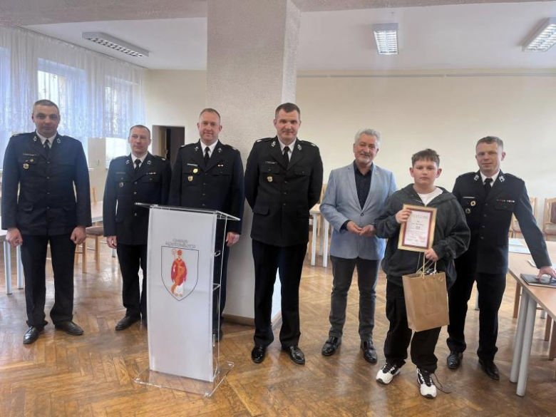 Eliminacje gminne „Ogólnopolskiego Turnieju Wiedzy Pożarnicze"