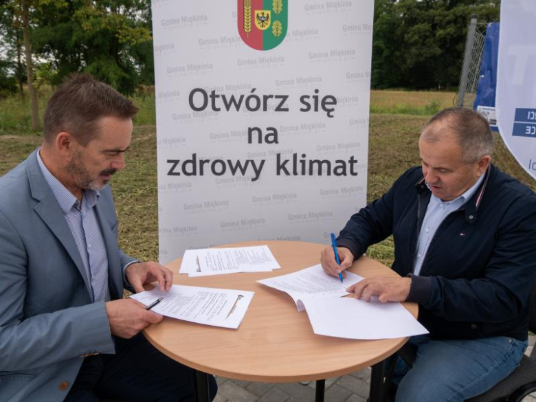 Przekazanie placu budowy firmie Terlan