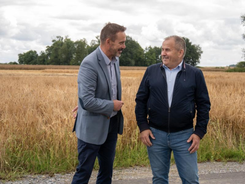 Przekazanie placu budowy firmie Terlan