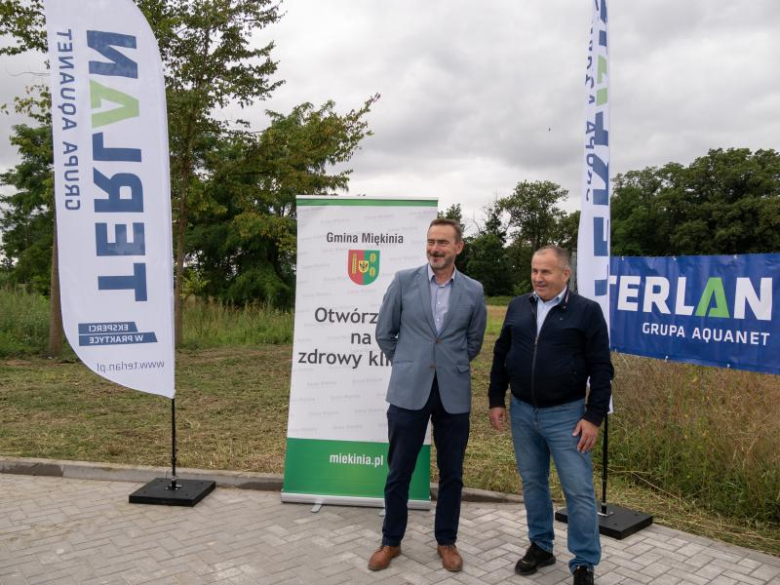 Przekazanie placu budowy firmie Terlan