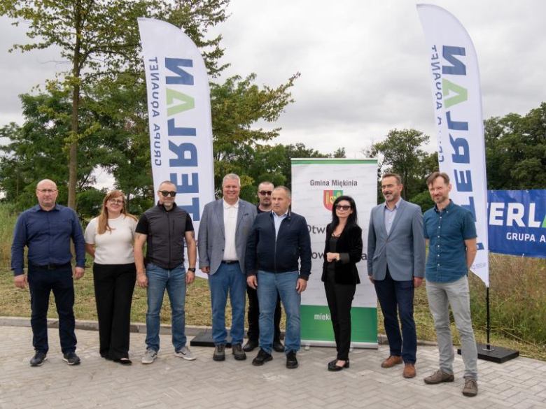 Przekazanie placu budowy firmie Terlan