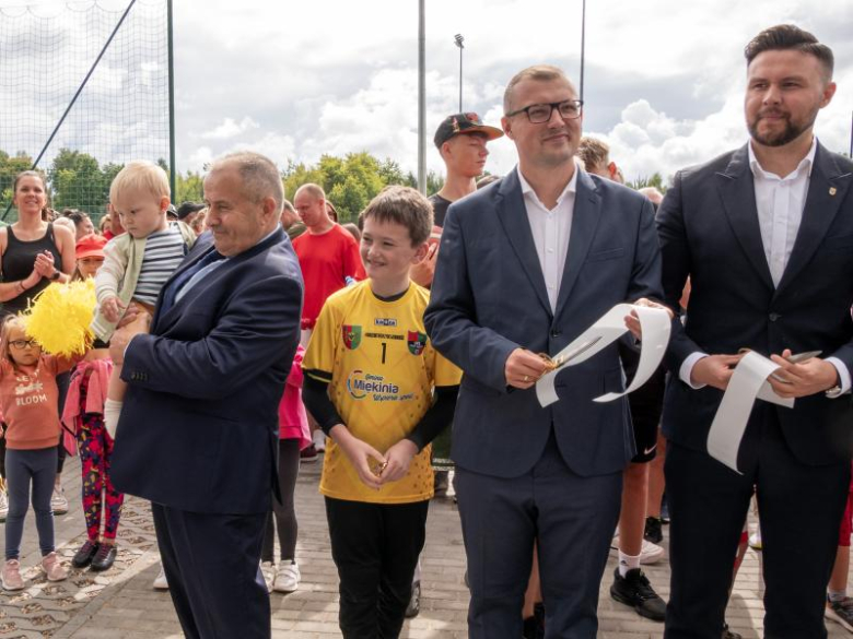Kompleks sportowy w Miękini oficjalnie otwarty