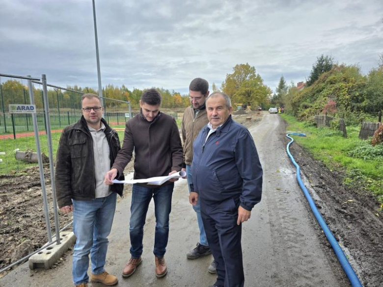 Przebudowa ulicy Zielonej w Miękini