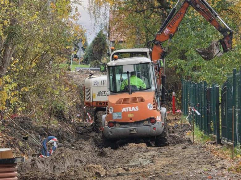 Przebudowa ulicy Zielonej w Miękini