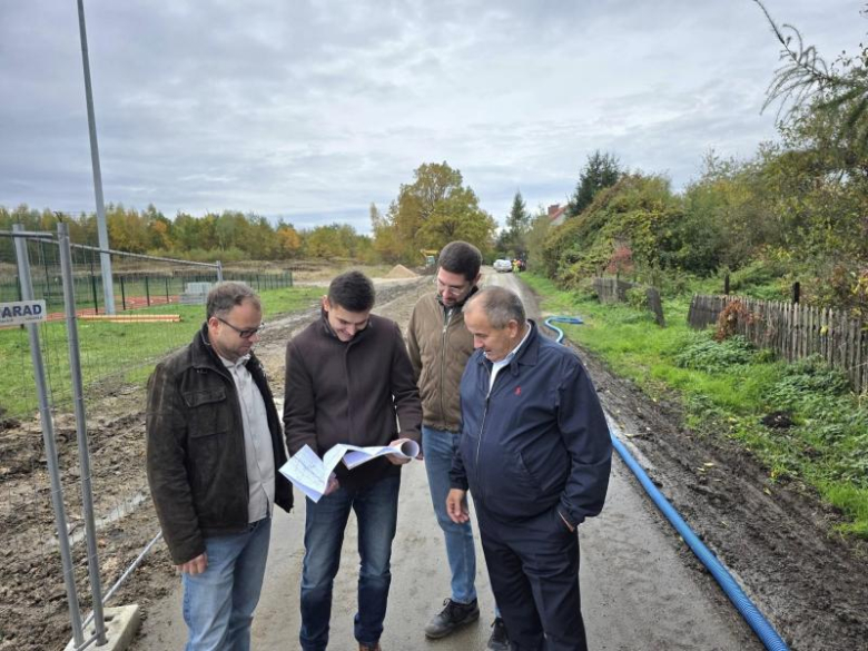 Przebudowa ulicy Zielonej w Miękini
