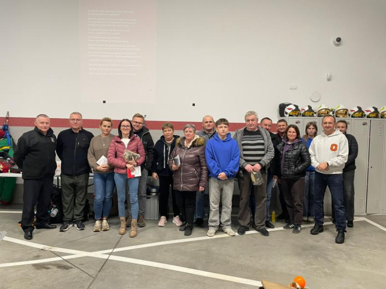 Mieszkańcy Gminy Udanin uczą się, jak reagować w sytuacjach zagrożenia