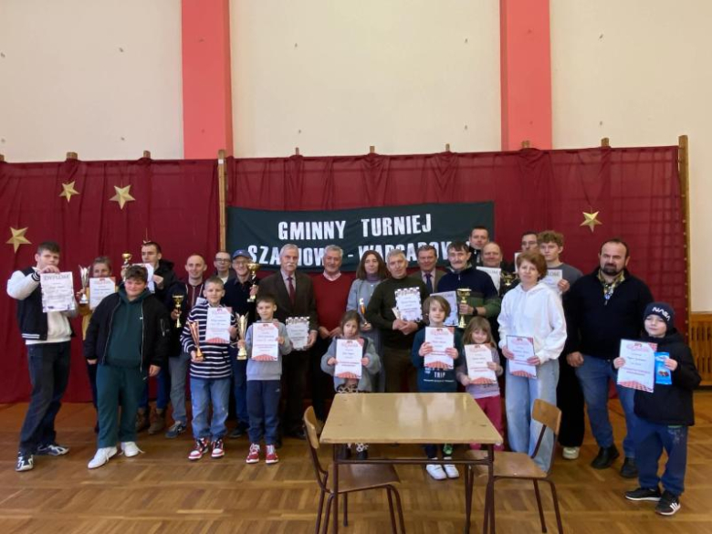 Turniej warcabowy w Piersnie
