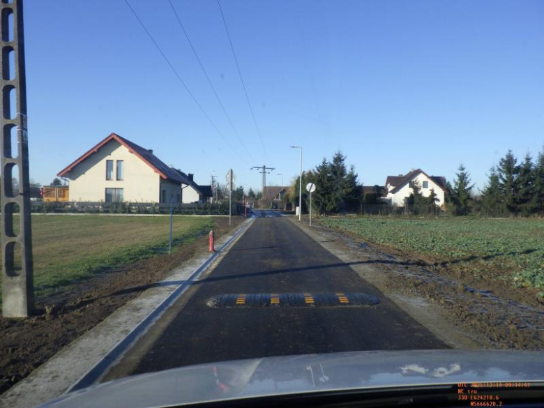 Zakończono przebudowę dróg