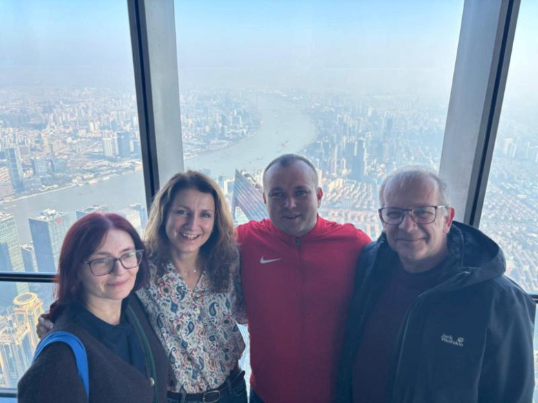 Przedstawiciele Powiatu Średzkiego w Chinach