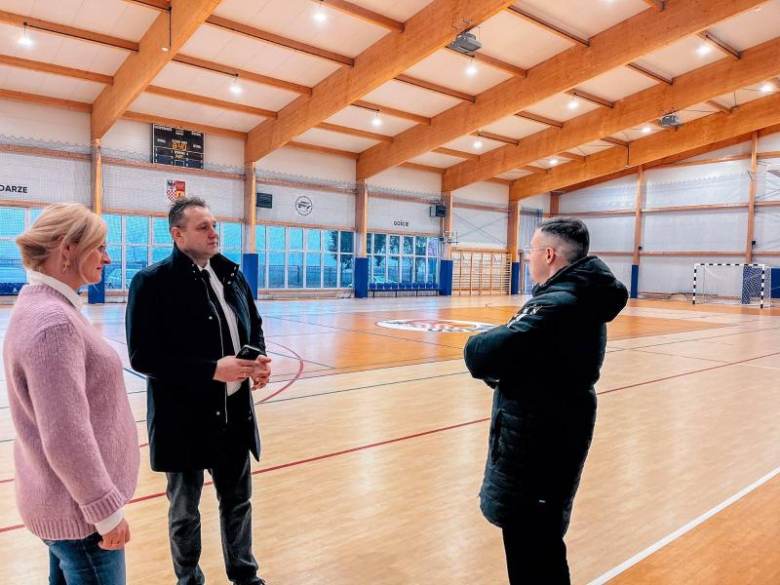 Spotkanie w gminie Udanin