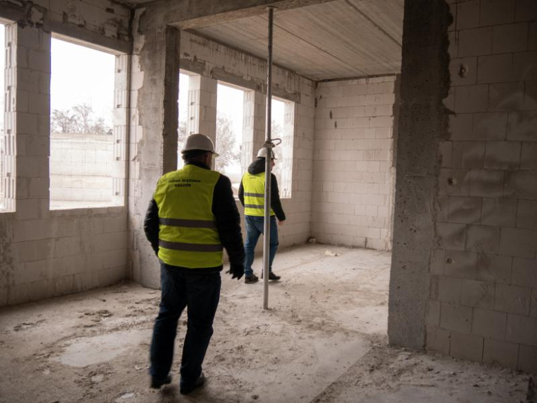 Postęp prac przy budowie SUW w Źródłach