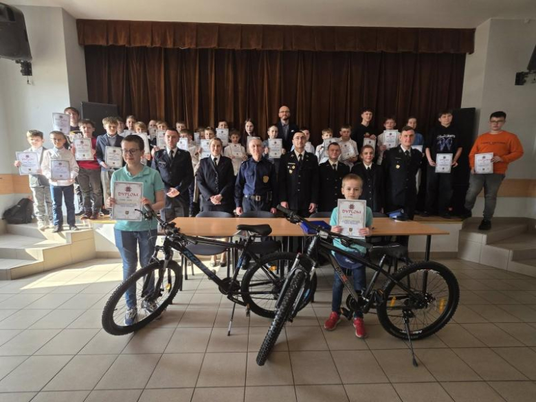 Młodzi znawcy pożarnictwa