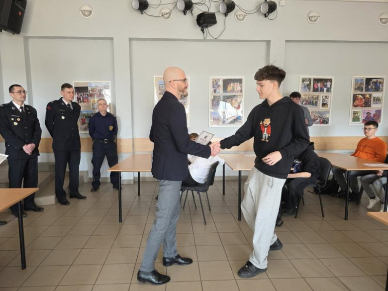 Młodzi znawcy pożarnictwa