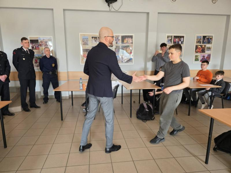 Młodzi znawcy pożarnictwa