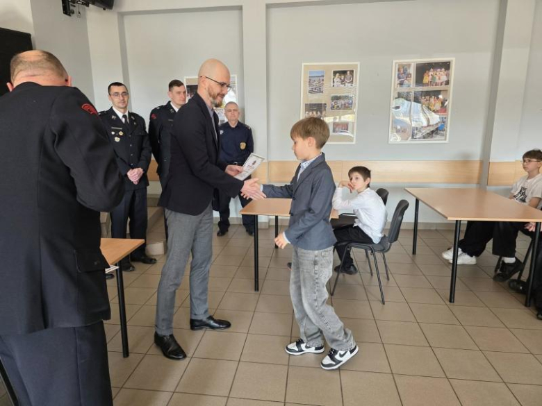 Młodzi znawcy pożarnictwa