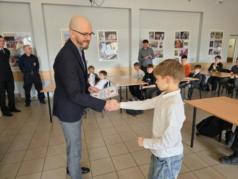 Młodzi znawcy pożarnictwa