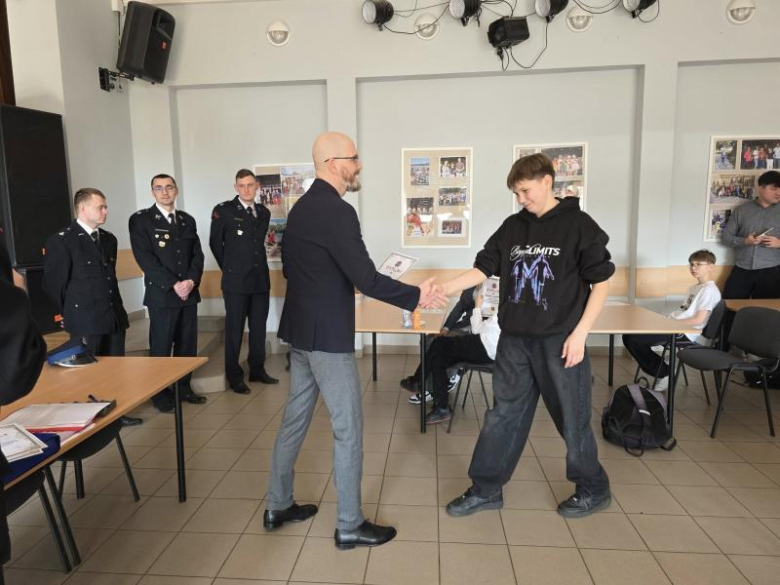 Młodzi znawcy pożarnictwa