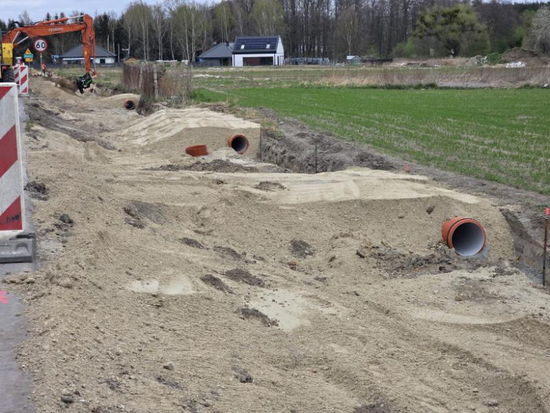 Prace na ul. Wrocławskiej nabierają tempa