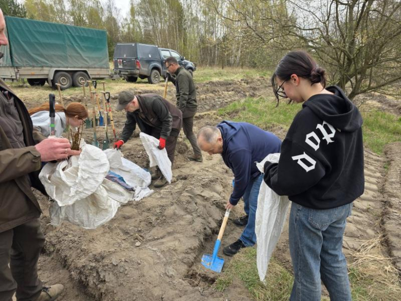 80 drzew na 80-lecie szkoły