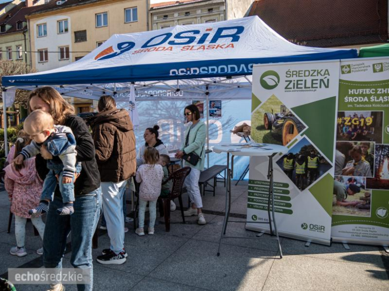 Dzień Ziemi na Rynku Dolnym w Środzie Śląskiej