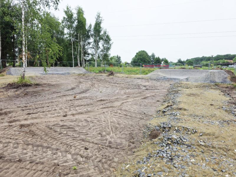 Budowa pumptracka w Wilkszynie rozpoczęta