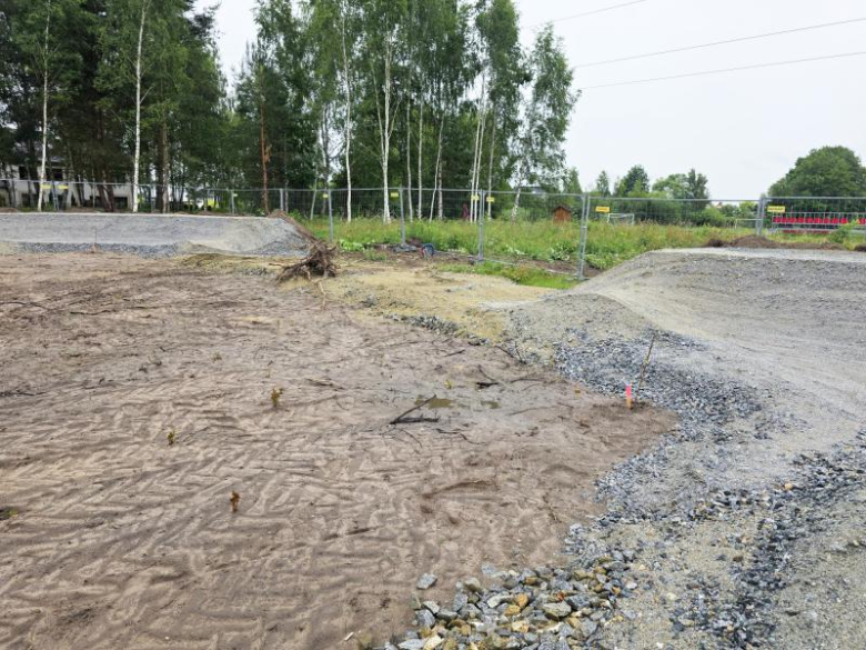 Budowa pumptracka w Wilkszynie rozpoczęta